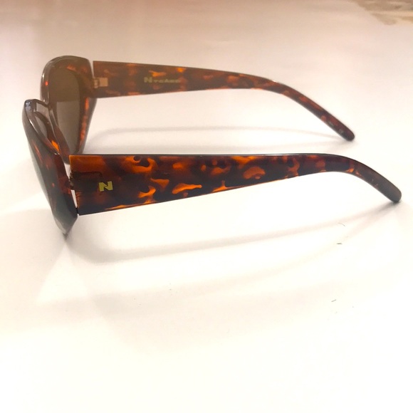 Nygard Sunglasses Brown Orange Tortoise Shell Frames Brown Lenses Excellent - Picture 2 of 6